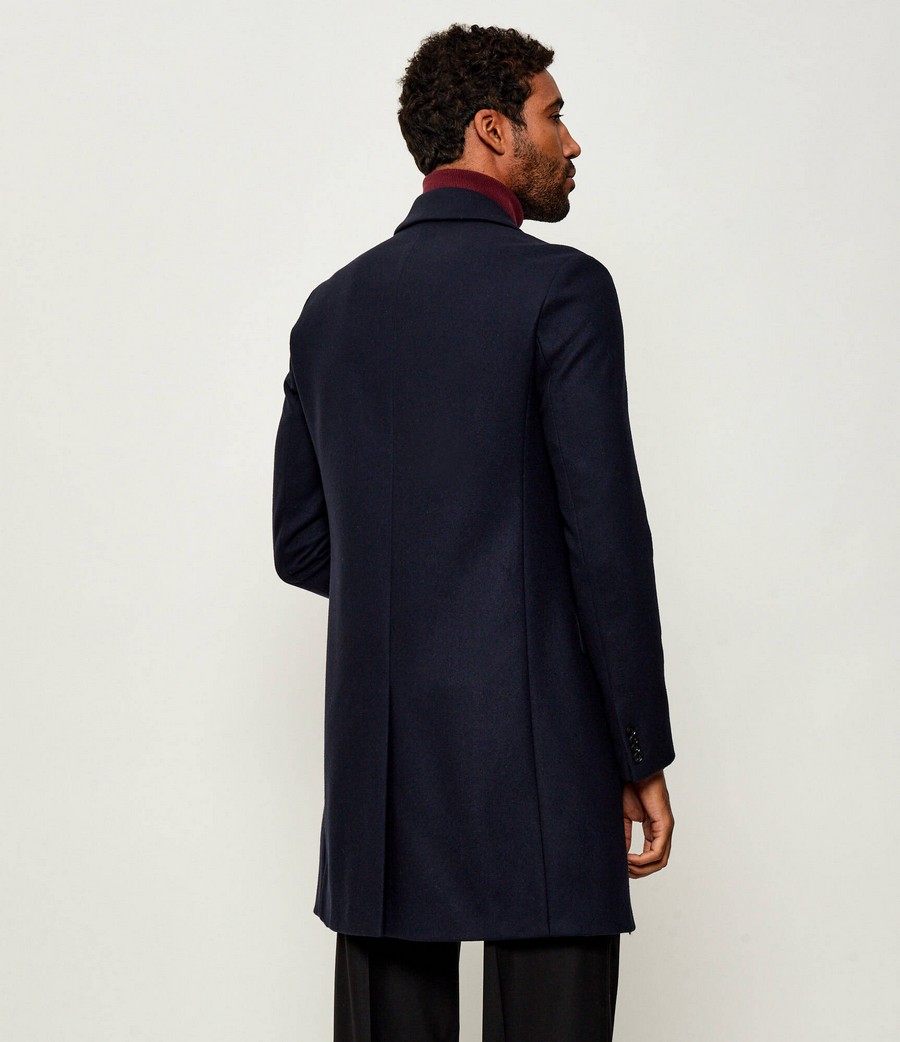 Hugo Ανδρικό Παλτό Regular Fit Με Κλασικό Γιακά φωτογραφία