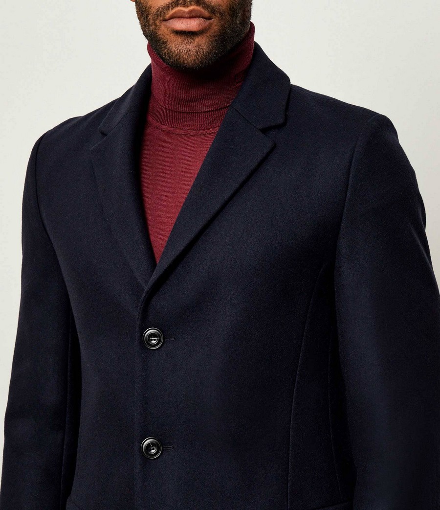 Hugo Ανδρικό Παλτό Regular Fit Με Κλασικό Γιακά φωτογραφία