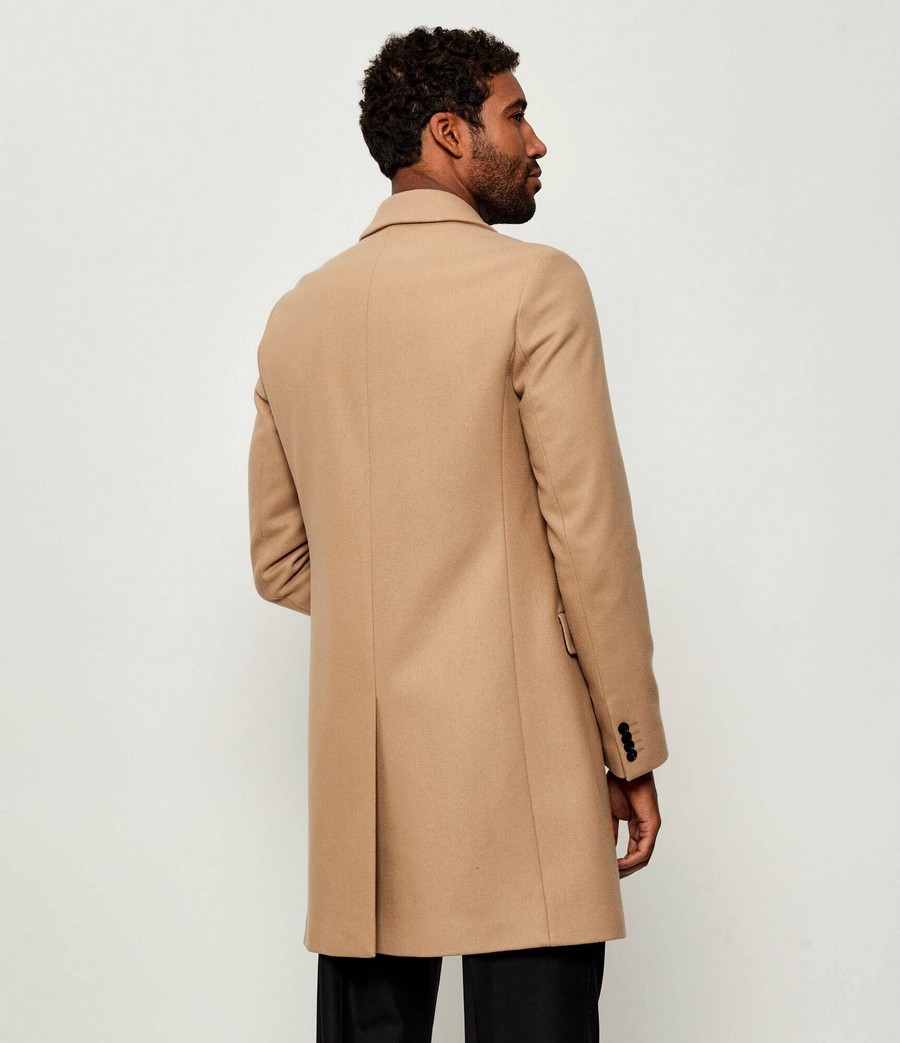 Hugo Ανδρικό Παλτό Regular Fit Με Κλασικό Γιακά φωτογραφία