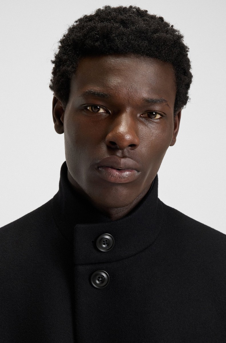 Hugo Ανδρικό Παλτό Regular Fit Από Μείγμα Παρθένου Μαλλιού φωτογραφία