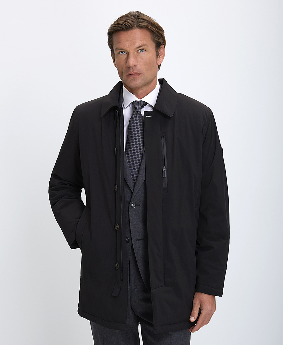 MarkUp Ανδρικό Μακρύ Μπουφάν Softshell Regular Fit