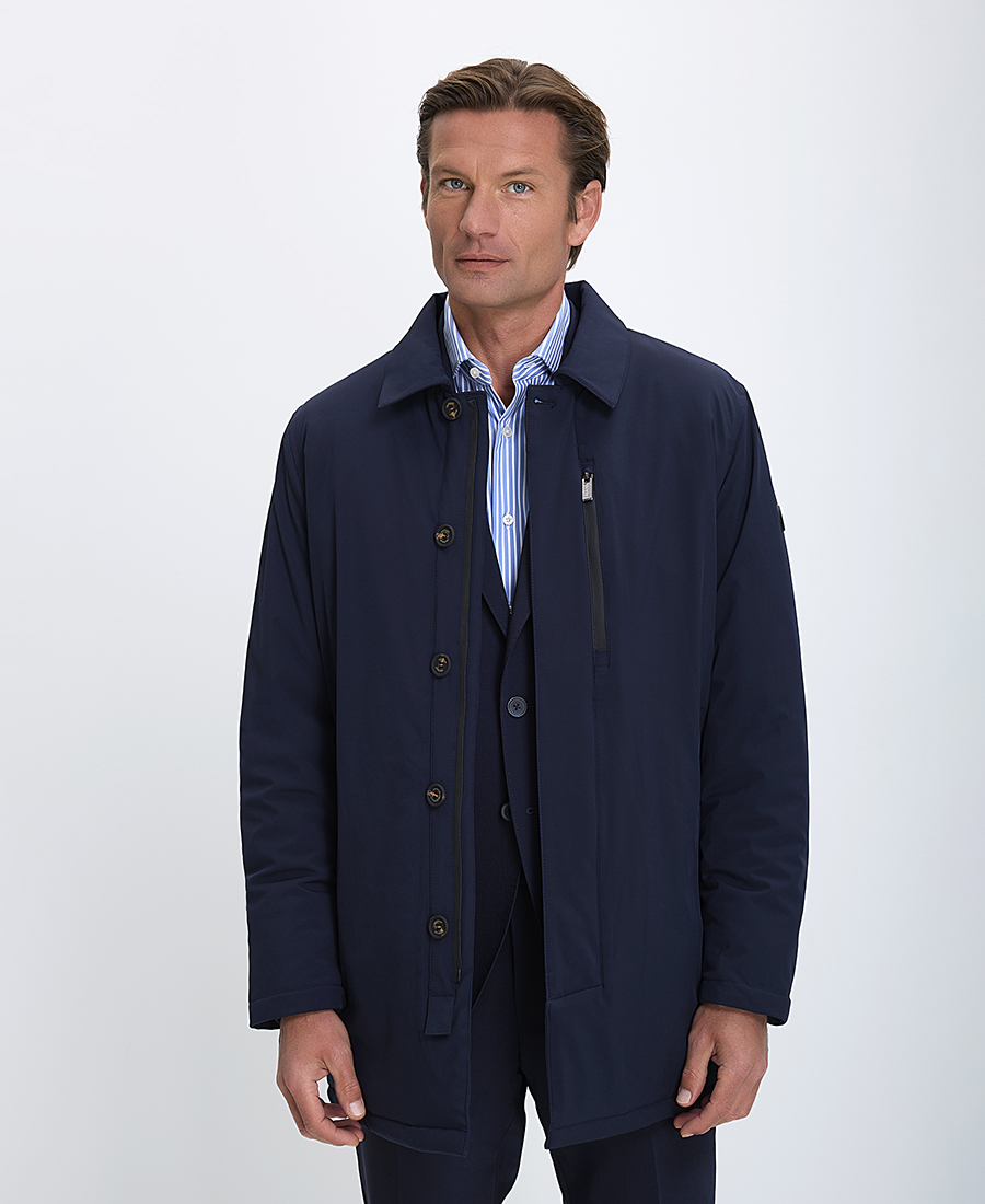 MarkUp MarkUp Ανδρικό Μακρύ Μπουφάν Softshell Regular Fit