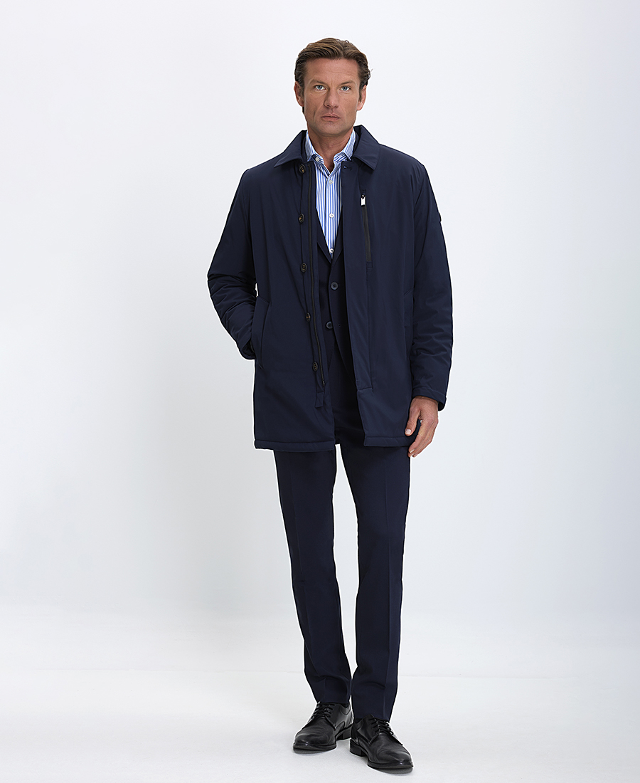 MarkUp Ανδρικό Μακρύ Μπουφάν Softshell Regular Fit φωτογραφία