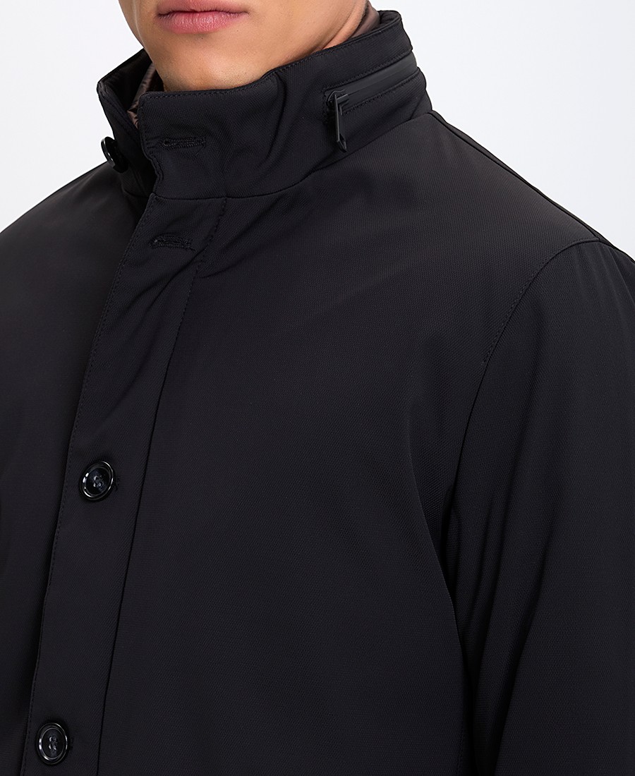 Vardas Ανδρικό Παρκά Regular Fit με Αποσπώμενο Εσωτερικό με Φερμουάρ και Κρυφή Κουκούλα φωτογραφία