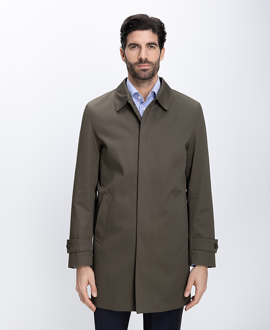 Charles Tyrwhitt Ανδρική Βαμβακερή Καπαρντίνα Regular Fit φωτογραφία