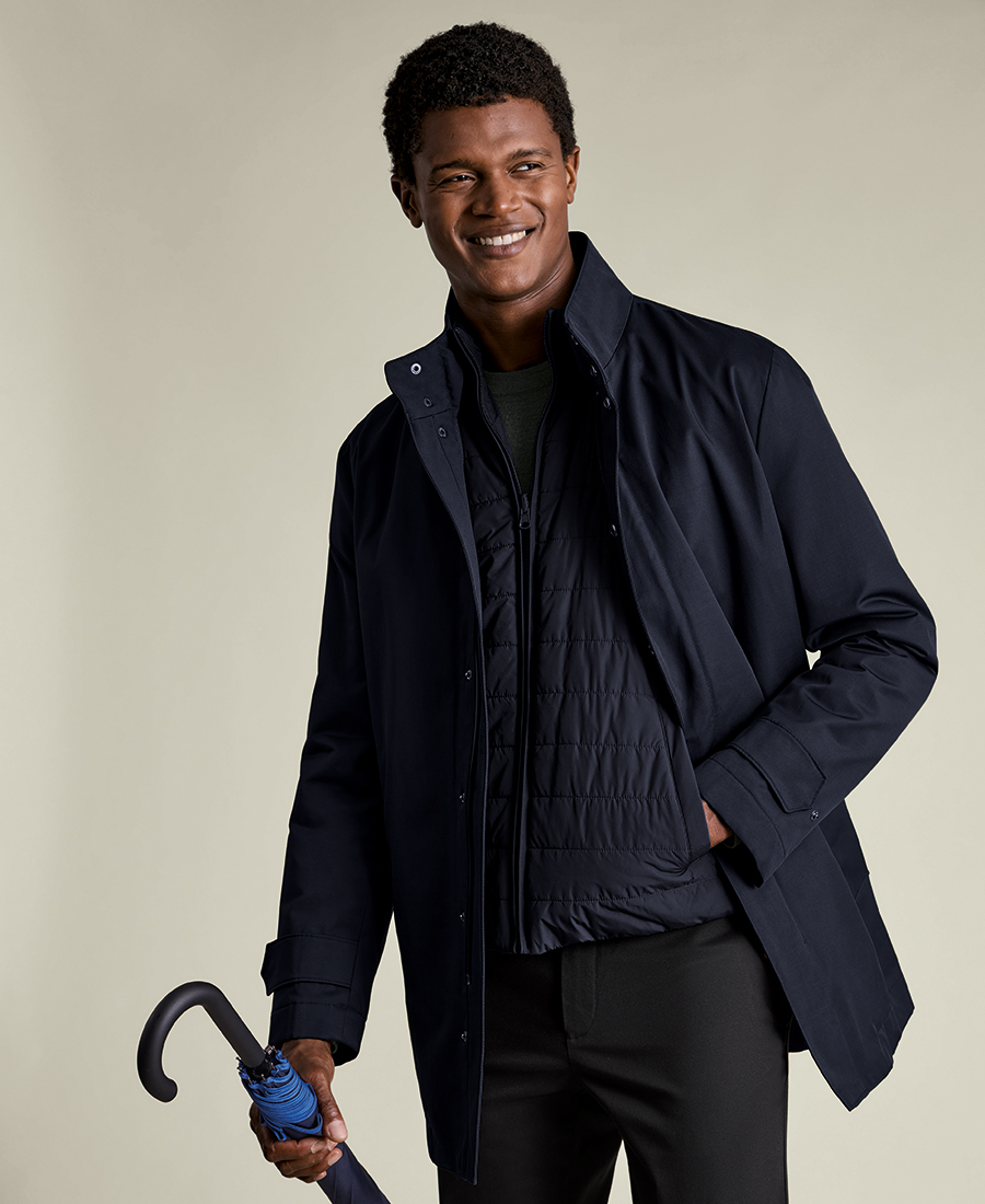 Charles Tyrwhitt Ανδρικό T Coat Regular Fit φωτογραφία