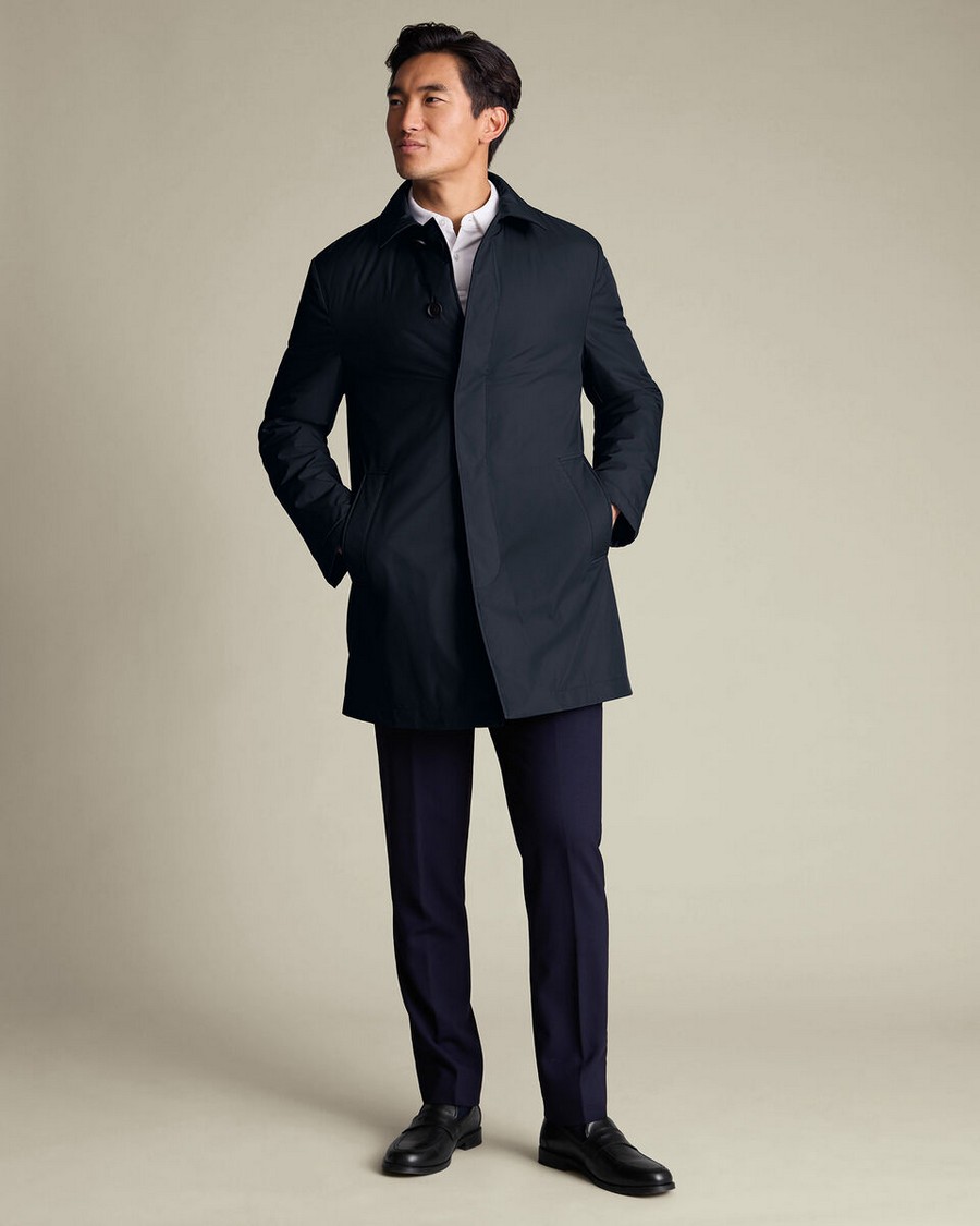 Charles Tyrwhitt Ανδρικό Raincoat Padded Water-Repellent Regular Fit φωτογραφία