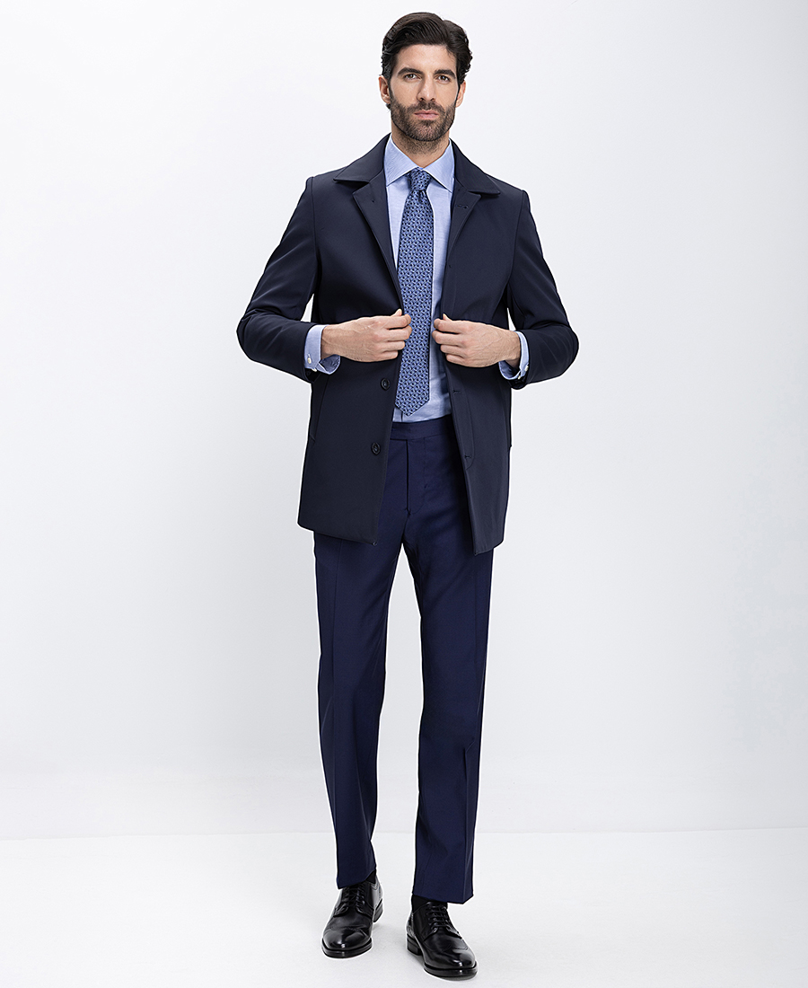 Hd x Vardas Ανδρική Καπαρντίνα Tailored Fit φωτογραφία