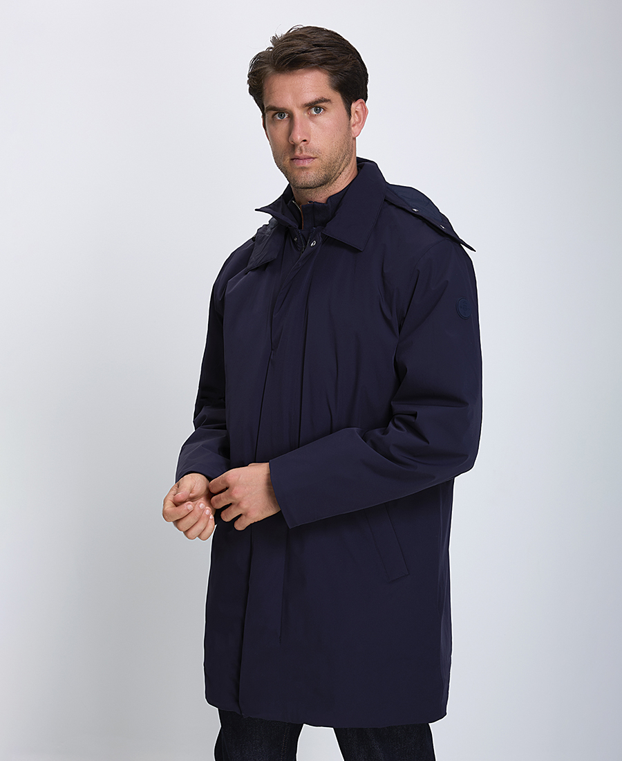 Gant Ανδρικό Αδιάβροχο Μπουφάν Regular Fit σε Μπλε φωτογραφία