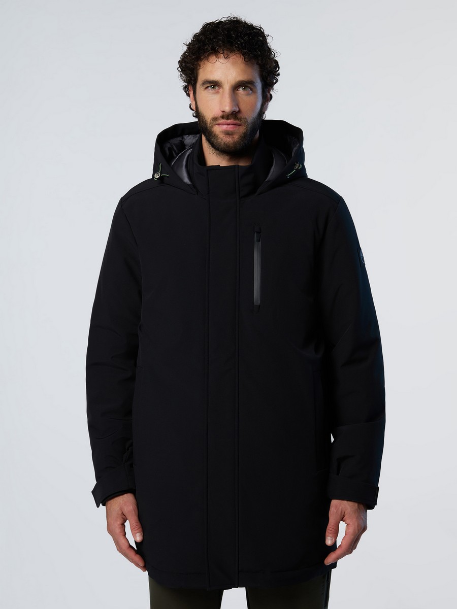 North Sails North Sails Ανδρικό Παρκά Μπουφάν Regular Fit σε Μαύρο