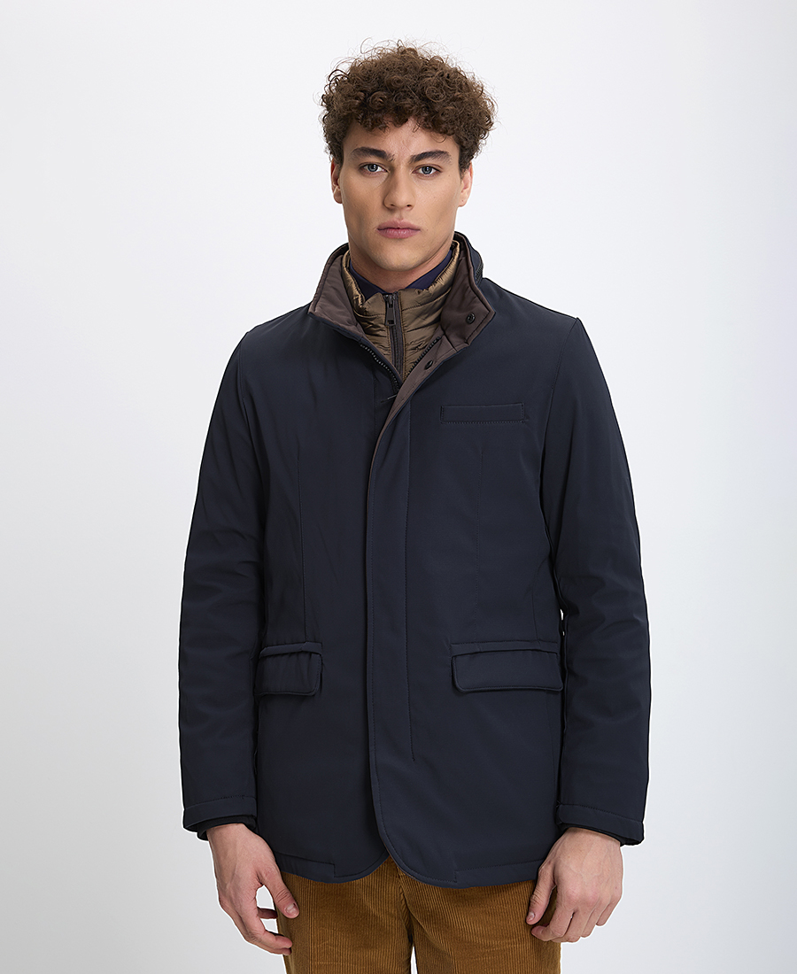 Kaiserhoff Ανδρικό Μπουφάν Regular Fit με Αποσπώμενο Εσωτερικό με Φερμουάρ και Κρυφή Κουκούλα φωτογραφία