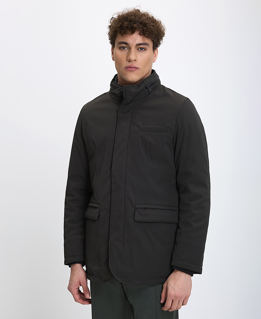 Kaiserhoff Ανδρικό Μπουφάν Regular Fit με Αποσπώμενο Εσωτερικό με Φερμουάρ και Κρυφή Κουκούλα φωτογραφία