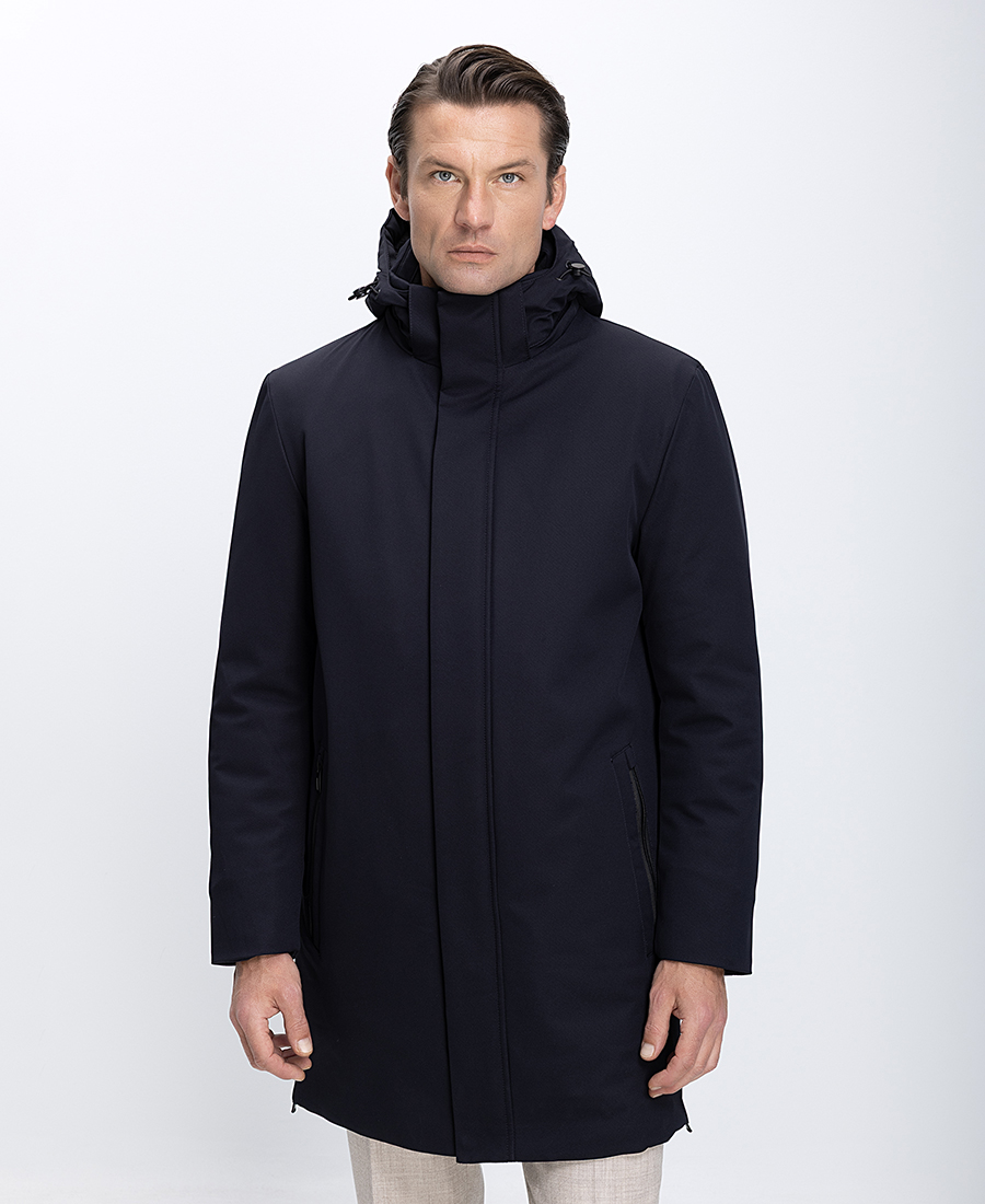 Kaiser Hoff Ανδρικό Μπουφάν Με Εσωτερική Επένδυση Και Κουκούλα φωτογραφία