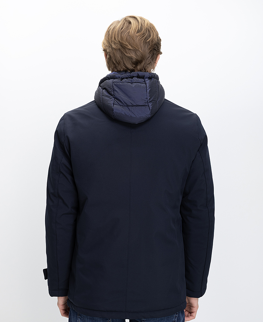 Ανδρικό Μπουφάν Με Εσωτερικό Καπιτονέ Γιλέκο Regular Fit φωτογραφία