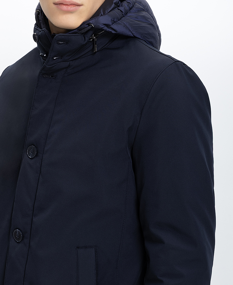 Ανδρικό Μπουφάν Με Εσωτερικό Καπιτονέ Γιλέκο Regular Fit φωτογραφία