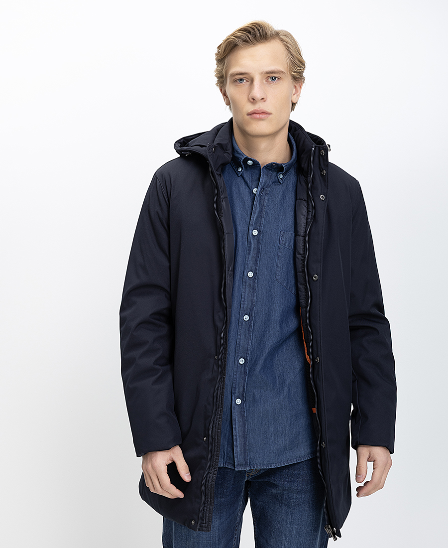 Vardas Ανδρικό Μπουφάν Parka Με Εσωτερική Επένδυση Regular Fit