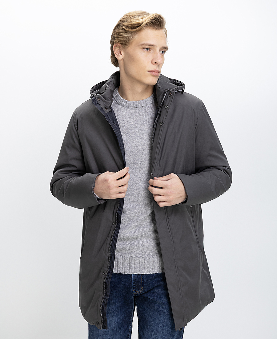 Vardas Ανδρικό Μπουφάν Parka Με Εσωτερική Επένδυση Regular Fit