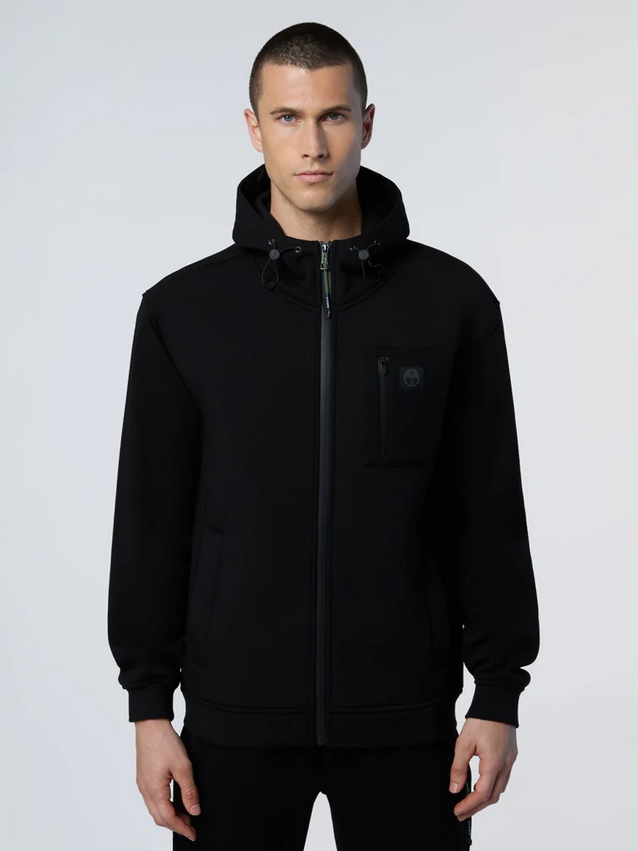 North Sails North Sails Ανδρικό Μπουφάν Scuba Regular Fit σε Μαύρο