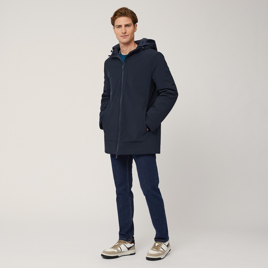 Harmont & Blaine Ανδρικό Softshell Jacket με Κουκούλα σε Μπλε φωτογραφία