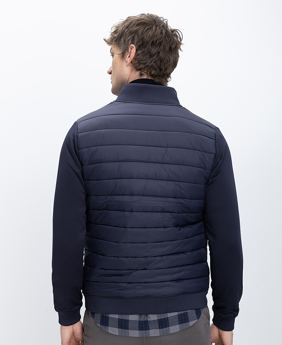 Farah Ανδρικό Μπουφάν Bomber Regular Fit Με Ύφασμα Διπλής Υφής φωτογραφία