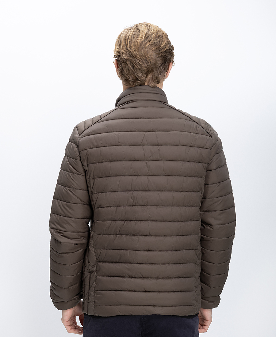 Ανδρικό Μπουφάν Καπιτονέ Με Όρθιο Γιακά φωτογραφία