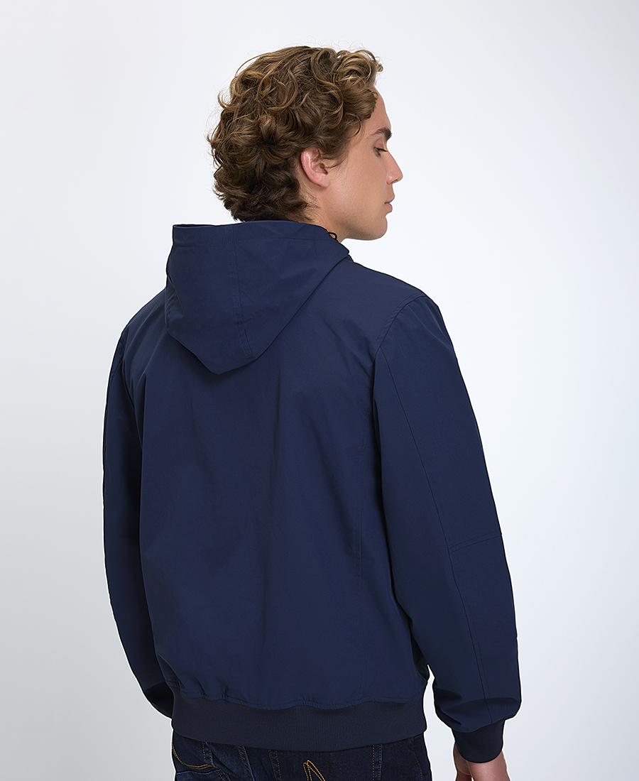 A Fish named Fred Ανδρικό Bomber Jacket με Κουκούλα Regular Fit φωτογραφία