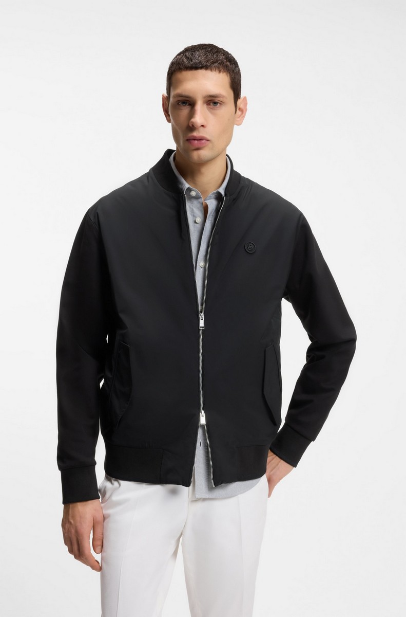 Boss Ανδρική Ζακέτα Φούτερ Με Φερμουάρ Regular Fit