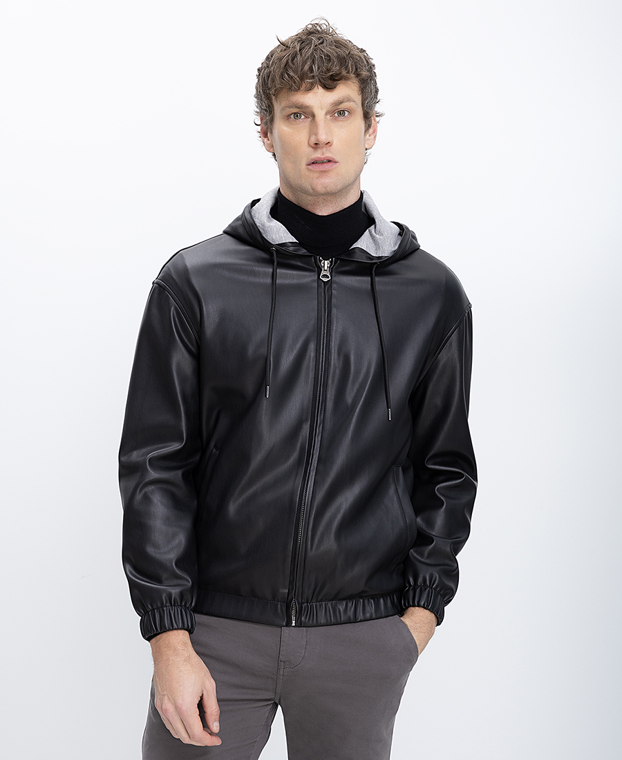 Vardas Ανδρικό Μπουφάν Regular Fit Με Κουκούλα