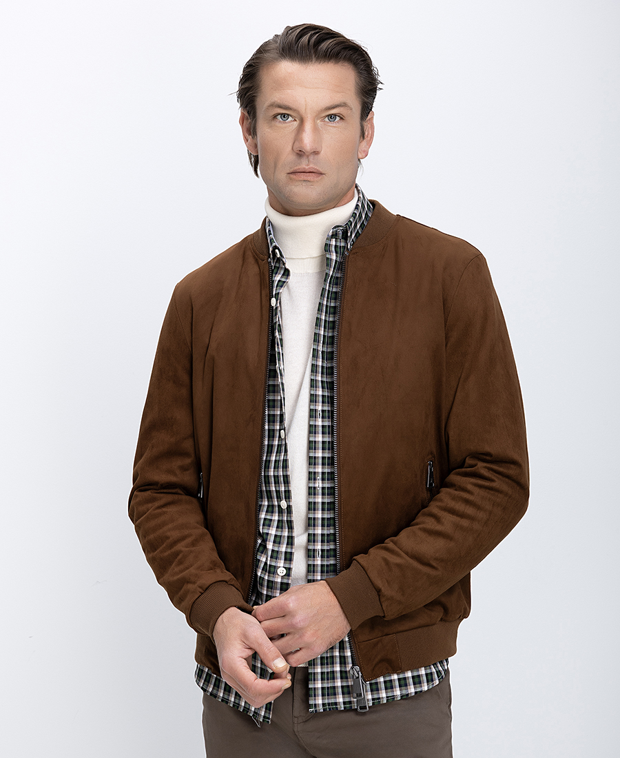 Vardas Ανδρικό Μπουφάν Με Όρθιο Γιακά Και Minimal Design