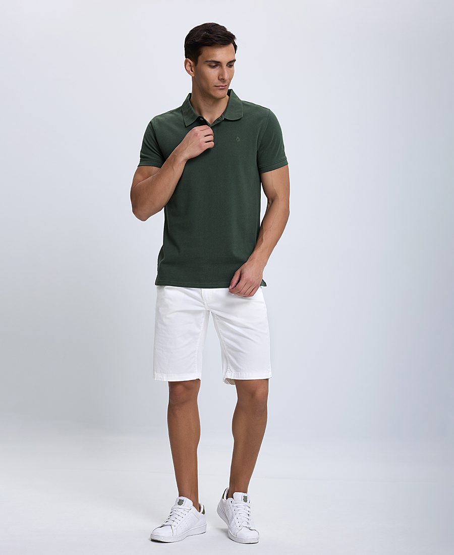B.S Bags Ανδρική Chinos Βερμούδα Βαμβακερή Modern Fit φωτογραφία