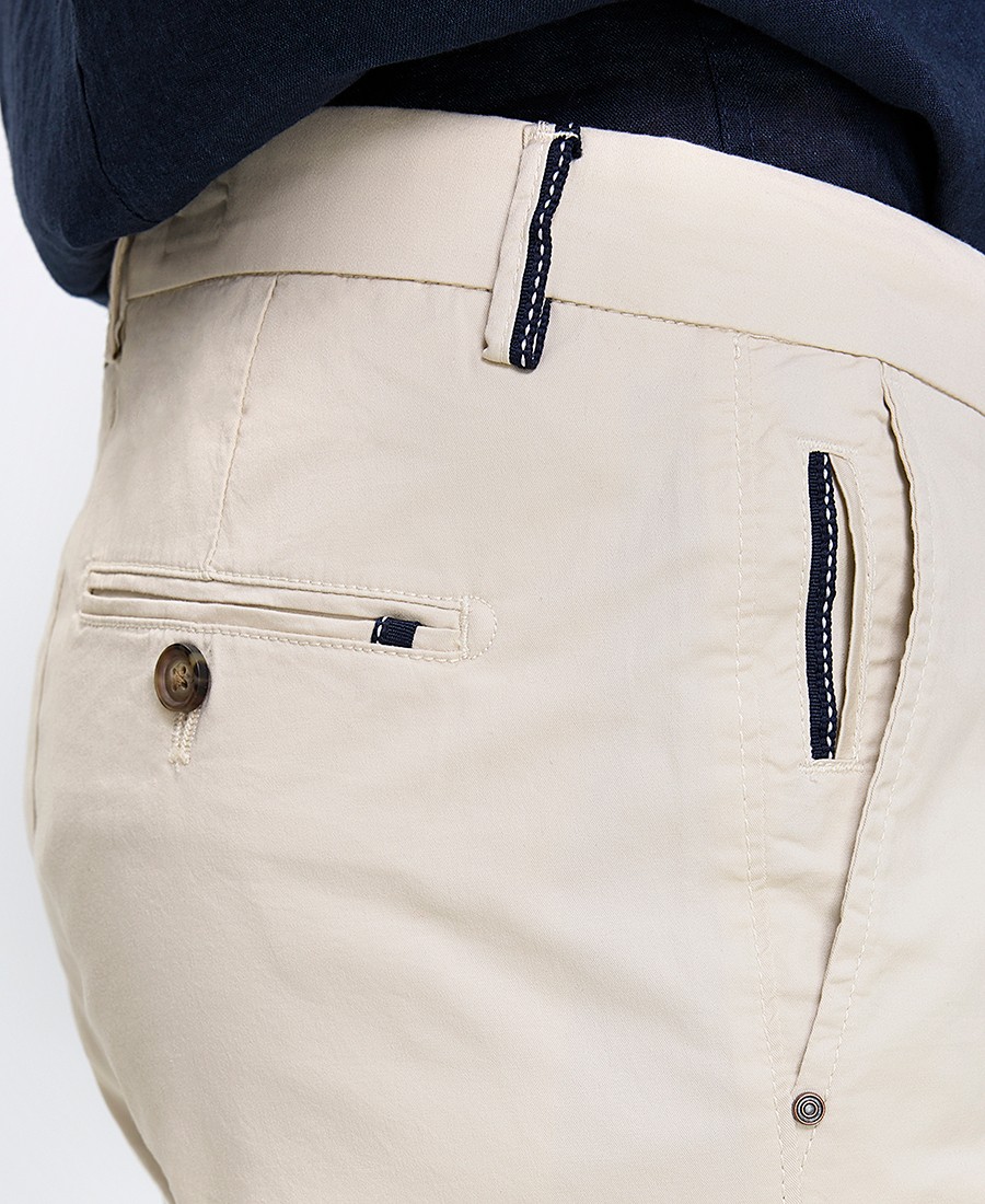 Ανδρική Chinos Βερμούδα Βαμβακερή Regular Fit φωτογραφία