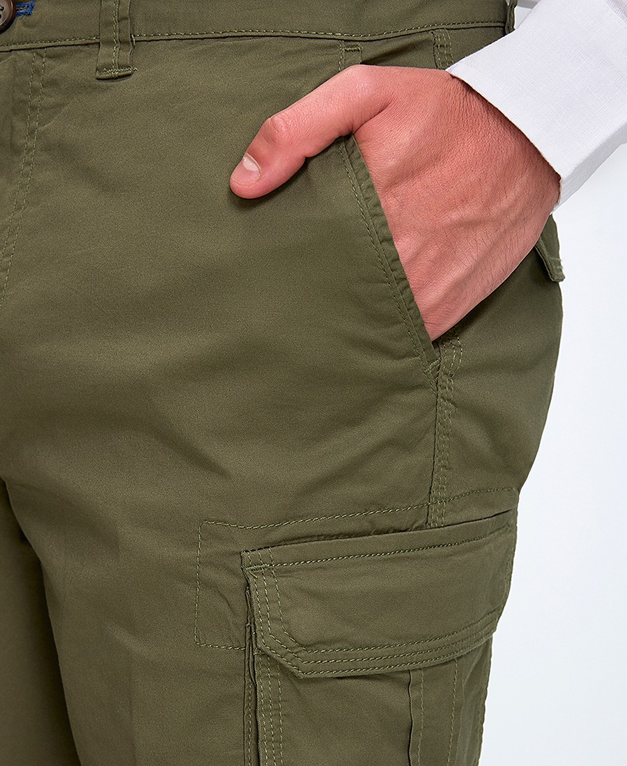 Ανδρική Cargo Βερμούδα Βαμβακερή Regular Fit φωτογραφία