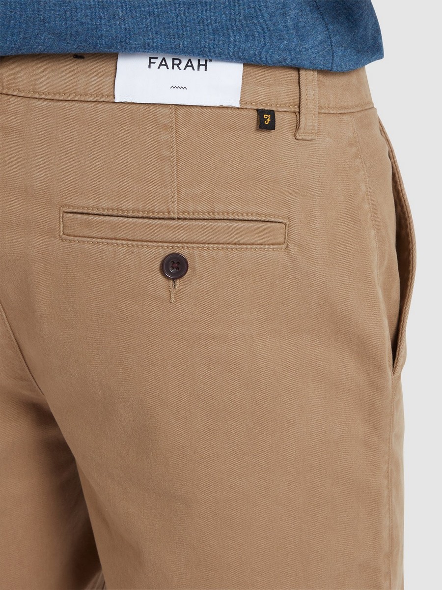 Farah Ανδρική Chino Βερμούδα Hawk Βαμβακερή Regular Fit φωτογραφία