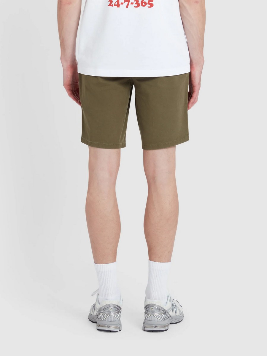 Farah Ανδρική Chino Βερμούδα Hawk Βαμβακερή Regular Fit φωτογραφία