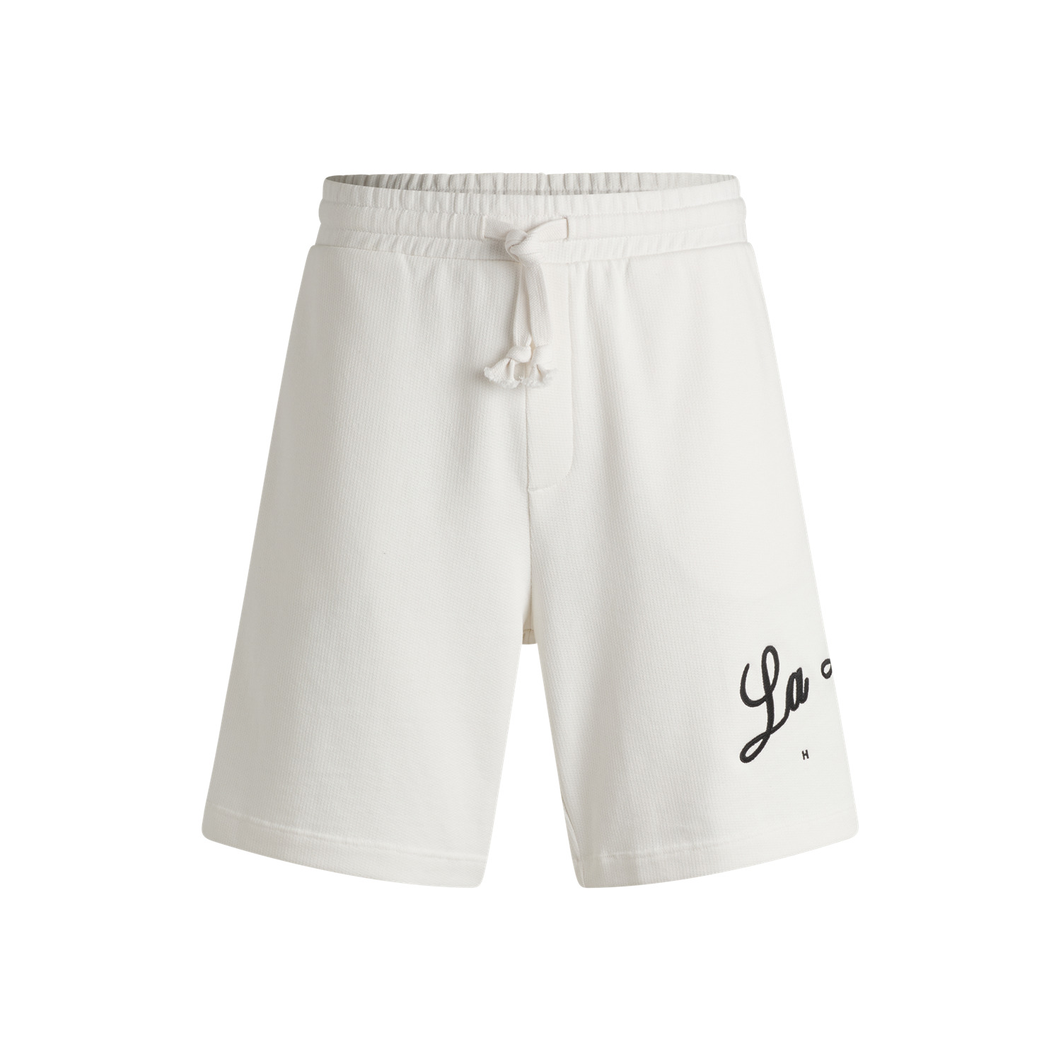 Hugo Ανδρικό Σορτς Βαμβακερό Terry με Logo Artwork Relaxed Fit φωτογραφία