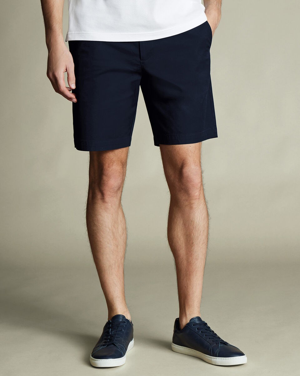 Charles Tyrwhitt Ανδρικό Shorts Με Κλείσιμο Με Κουμπί Και Τσέπες Chino Modern Fit