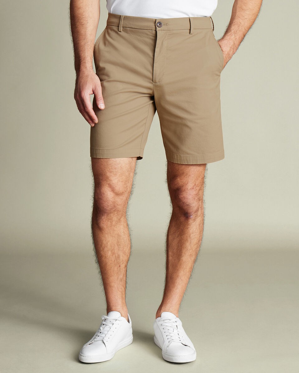 Charles Tyrwhitt Ανδρικό Shorts Με Κλείσιμο Με Κουμπί Και Τσέπες Chino Modern Fit