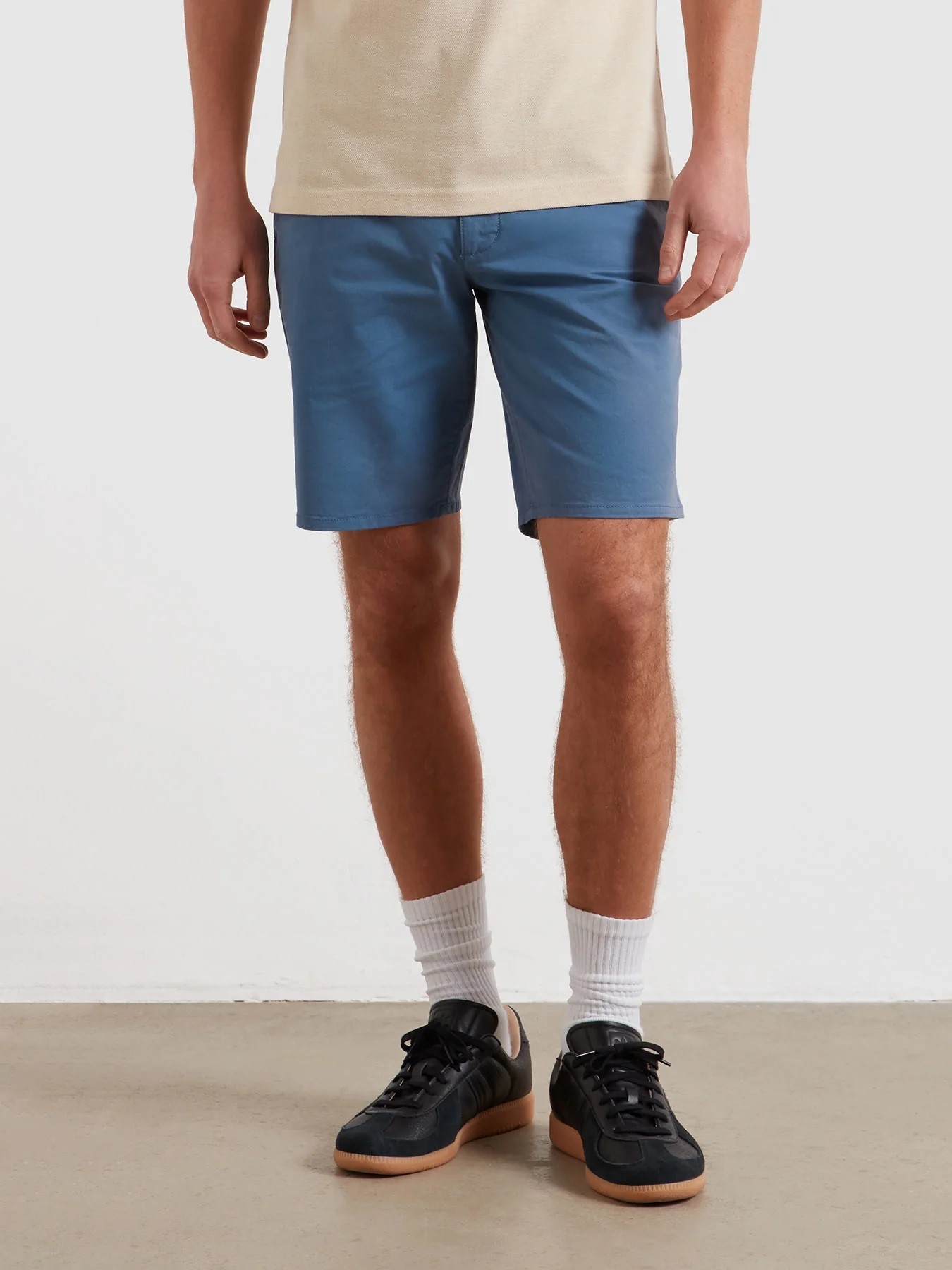 Farah Ανδρική Chino Βερμούδα Βαμβακερή Regular Fit