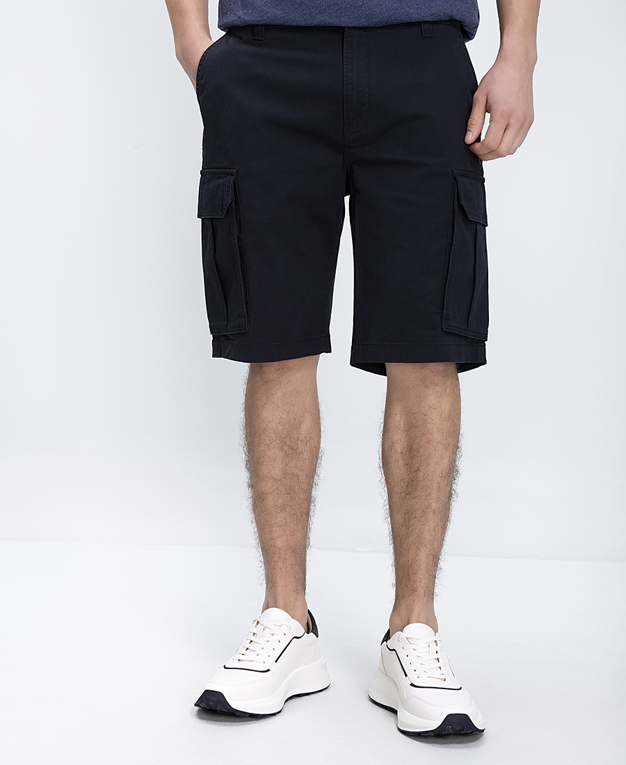 Gant Ανδρική Βερμούδα Cargo Regular Fit Με Πλαϊνές Τσέπες