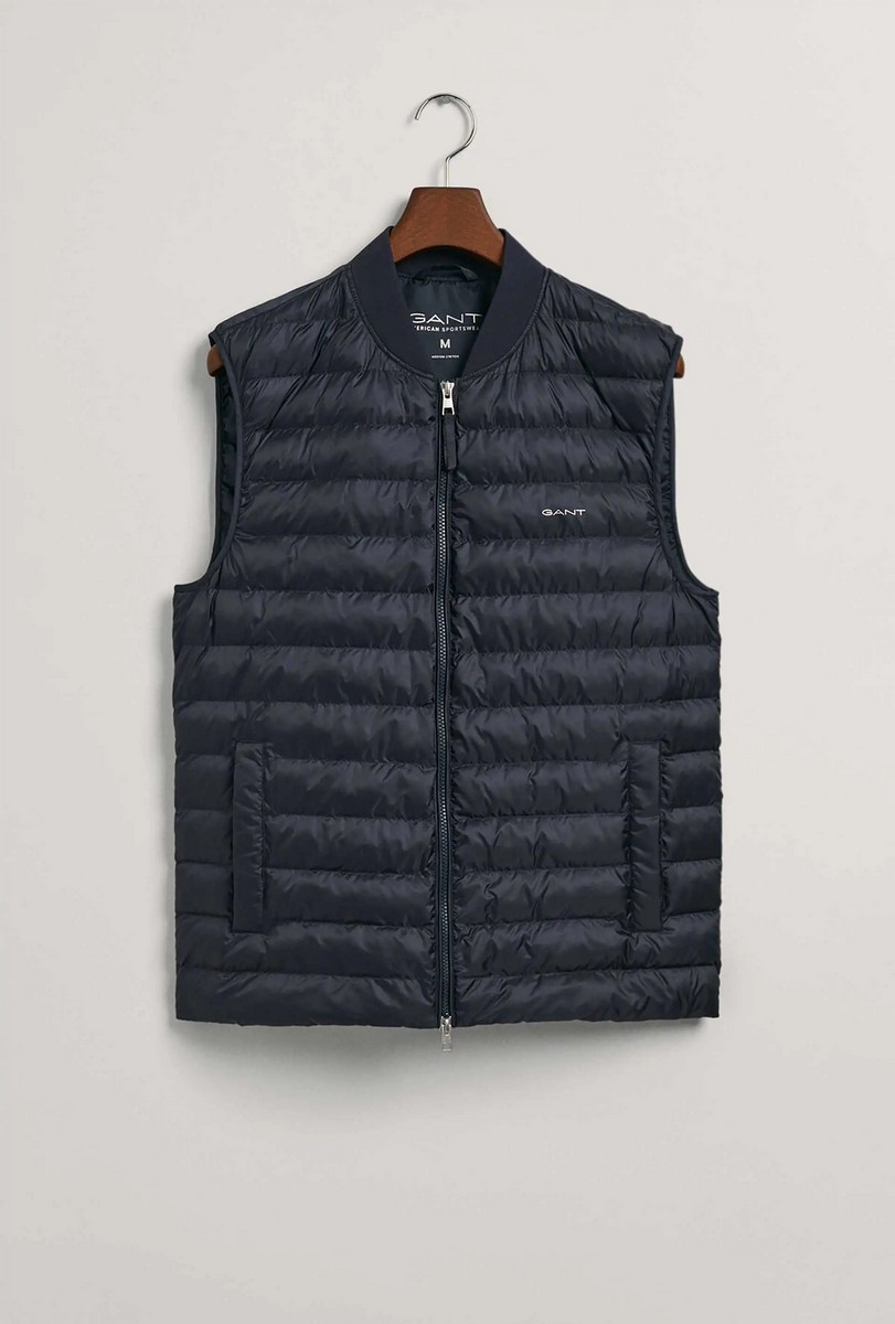Gant Ανδρικό Bodywarmer Light Padded Bomber σε Μπλε φωτογραφία