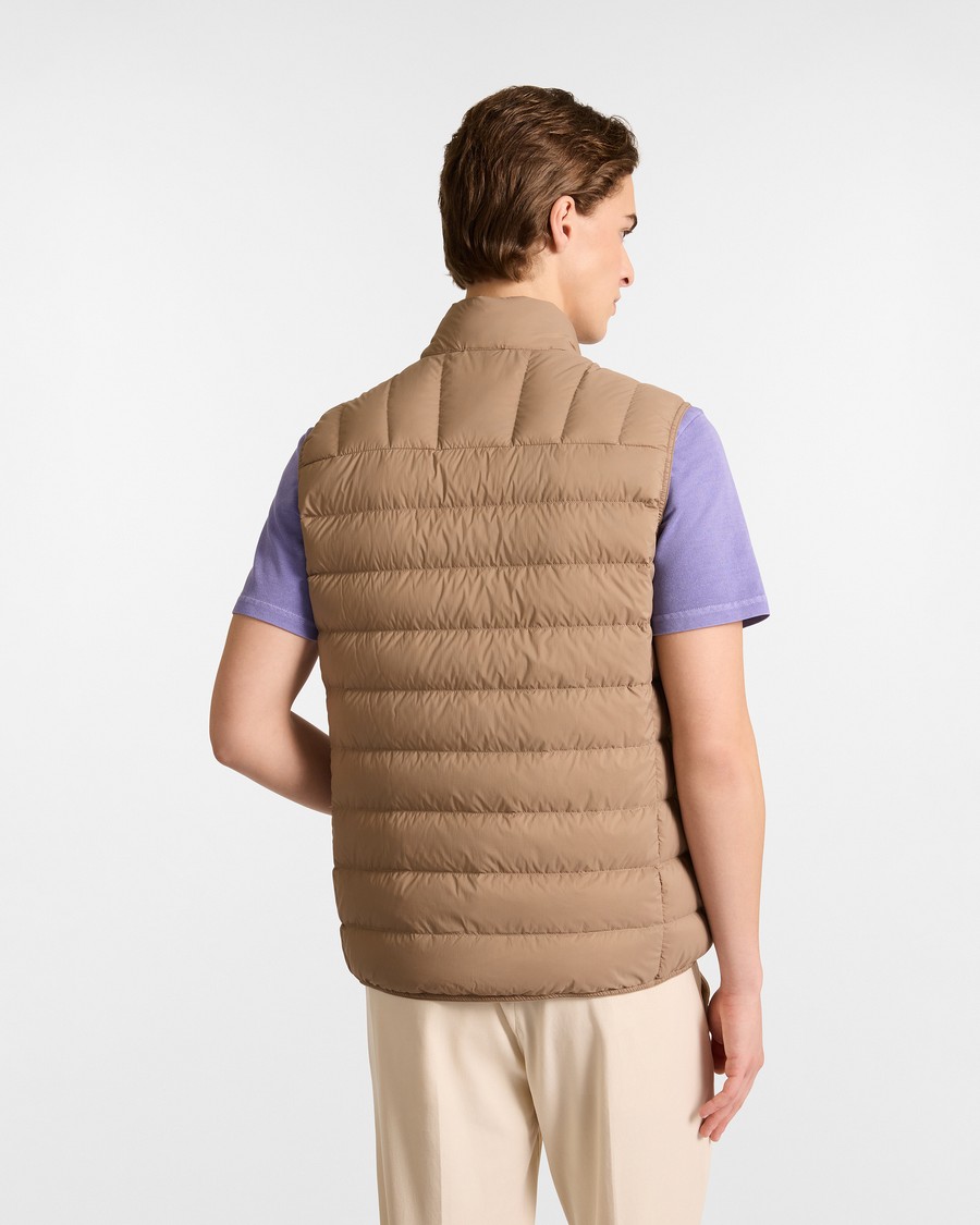 Harmont & Blaine Ανδρικό Bodywarmer Regular Fit Μπεζ φωτογραφία