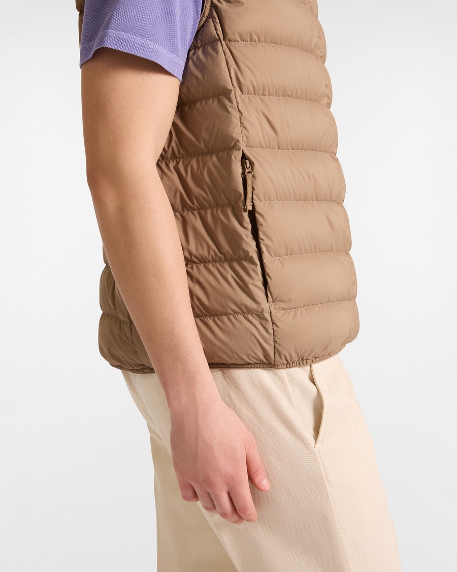 Harmont & Blaine Ανδρικό Bodywarmer Regular Fit Μπεζ φωτογραφία