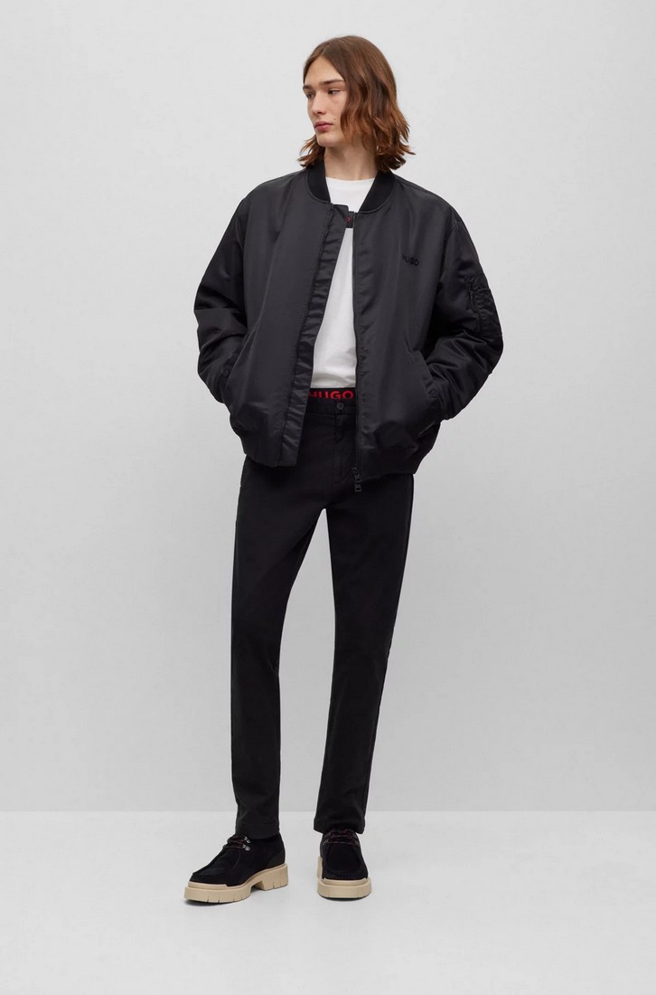Hugo Παντελόνι Chinos in Stretch Cotton Gabardine φωτογραφία