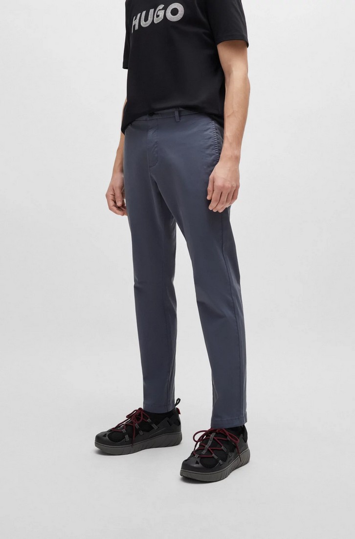 Hugo Παντελόνι Chinos in Stretch Cotton Gabardine