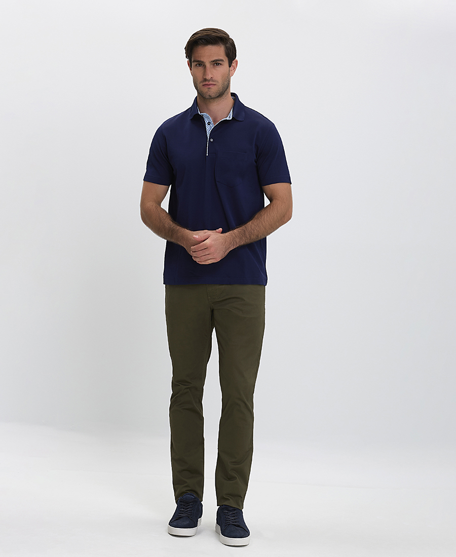 Ανδρικό Παντελόνι Chinos Βαμβακερό φωτογραφία