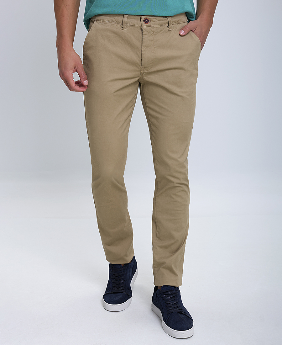 B.S Bags Ανδρικό Παντελόνι Chinos Βαμβακερό