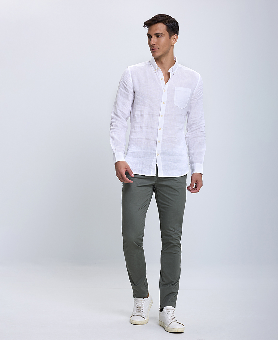 Ανδρικό Παντελόνι Chinos Βαμβακερό φωτογραφία