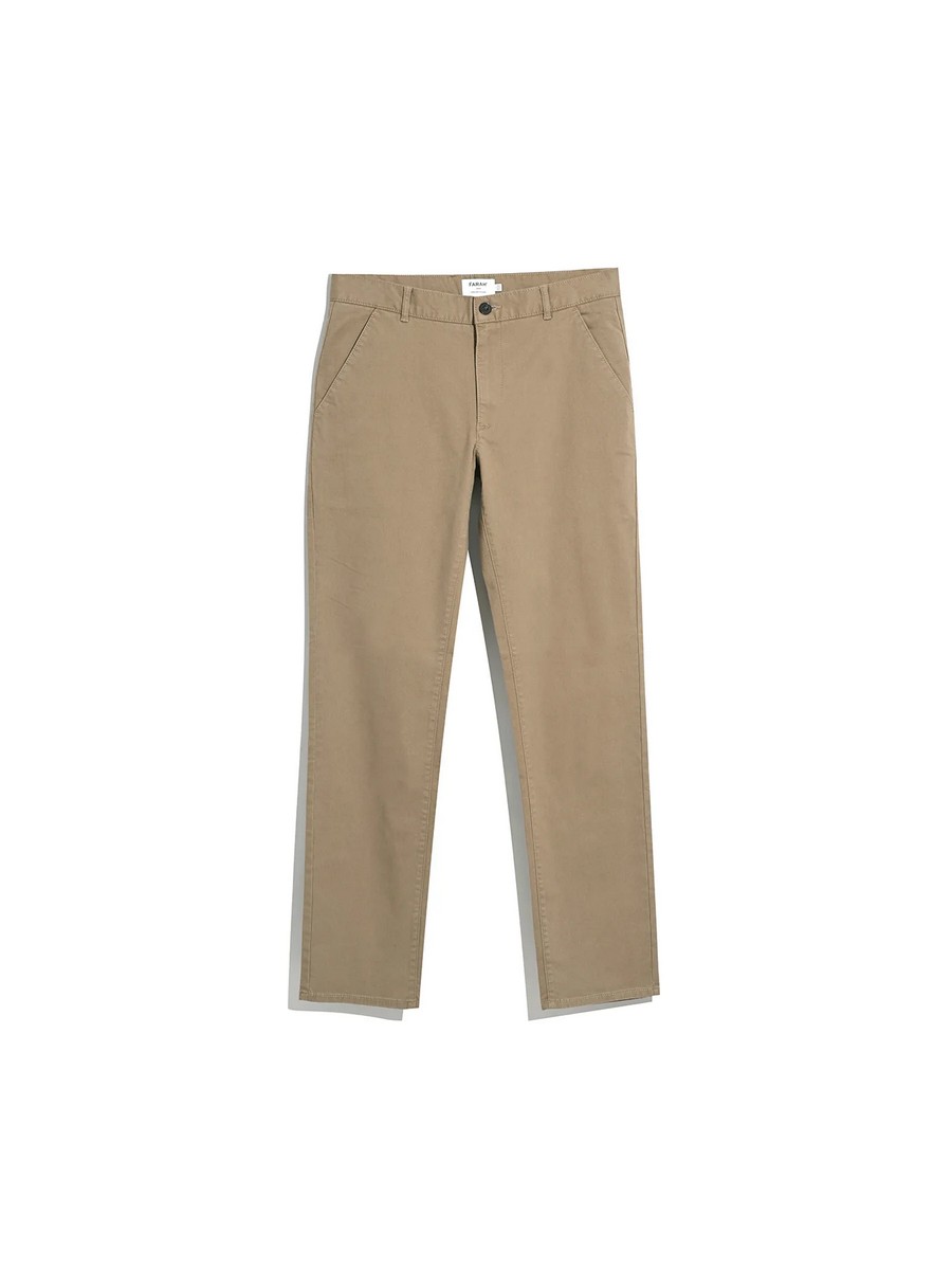 Farah Ανδρικό Chino Παντελόνι Elm Βαμβακερό Slim Fit φωτογραφία