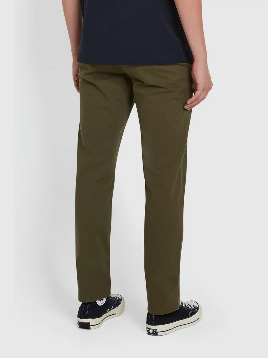 Farah Ανδρικό Chino Παντελόνι Elm Βαμβακερό Slim Fit φωτογραφία