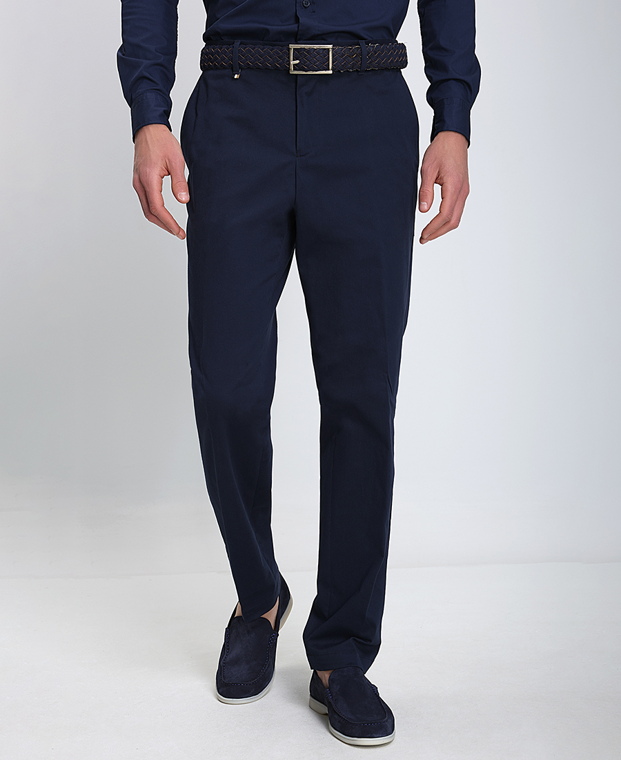 Boss Boss Ανδρικό Παντελόνι Slim Fit Βαμβακερό